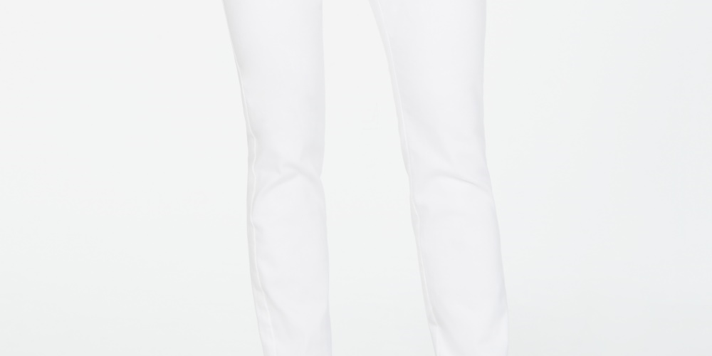 Charter Club Women's Chelsea Stretch-Twill Skinny Pants White Size 8 Petite