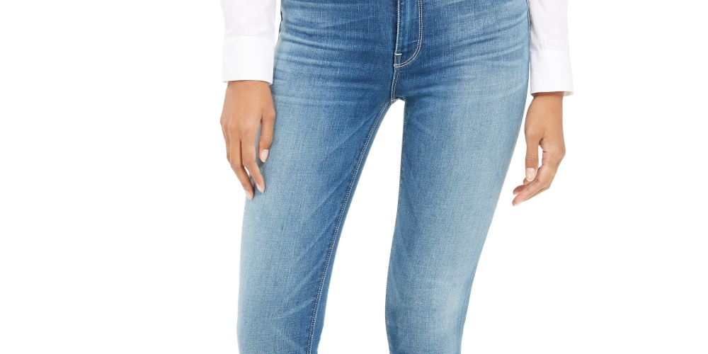 Hudson Jeans Women's Barbara Skinny Jeans Blue Size 26