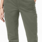 Maison Jules Women's Slim Ankle Pants Green Size 16