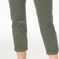Maison Jules Women's Slim Ankle Pants Green Size 16