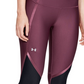 Under Armour Women's Heatgear Shine Ankle Crop Compression Tights Purple Size X-Small