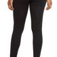 Thalia Sodi Women's Pintuck SeaFront Leggings Black Size Medium