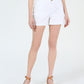Maison Jules Women's Flat-Front Chino Shorts White Size 16