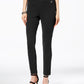 Tommy Hilfiger Women's Pull-On Ponte Skinny Pants Black Size Medium
