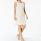 Kasper Women's Sheath Dress Beige  Size S/P