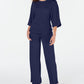 Ideology Women's Tie Back Top Blue Size X-Large
