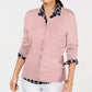 Charter Club Women's Long Sleeve Button Front Cardigan Pink Size X-Small