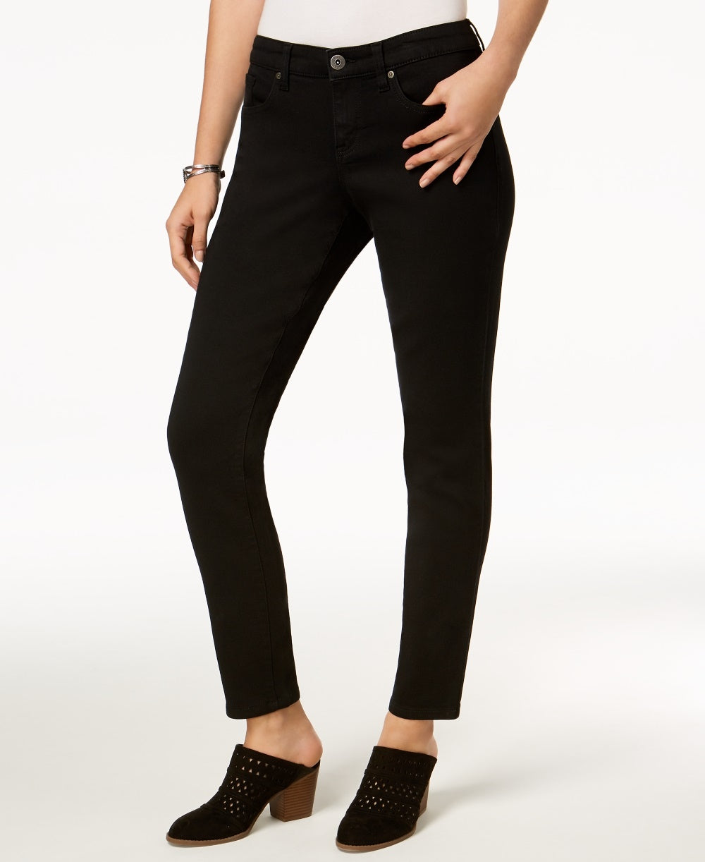 Style & Co Women's Ultra-Skinny Jeans Black Size 12