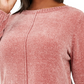 Style & Co Women's Plus Size Chenille Sweater Purple Size 3X