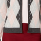 Charter Club Women's Argyle Knit Cardigan Dark Gray Size X-Small