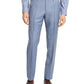 Hugo Men's Slim Fit Stepweave Suit Pants Blue Size 40