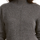 Karen Scott Women's Mock Neck Shimmer Sweater Gray Size X-Small