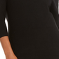 Thalia Sodi Women's Asymmetric-Shoulder Sweater Black Size Large