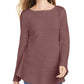 Style & CoWomen's Ruffle Hem Knit Sweater Purple Size XX-Large