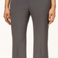 Nine West Women's Flare Leg Low Waist Dress Pants Gray Size 2