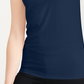 Alfani Women's High Neck Tank Top Navy Size Petite S