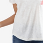 Lucky Brand Women's Graphic Short Sleeves T-Shirt White Size M