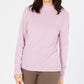 Alfani Women's Women's Ribbed Knit Open Front Cardigan Sweater Pink Size Large