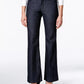 Lee Women's Denim Wash Wide Leg Trousers Black Size 16 Petite