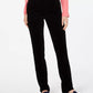 Charter Club Women's Lexington Tummy-Control Corduroy Pants Black Size 24X4.5