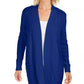 Charter Club Women's Patchwork Cardigan Blue Size XX-Large