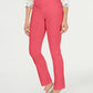 Charter Club Women's Cambridge Skinny Pull-On Tummy-Control Pants Pink Size 16