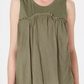 Style & Co Women's Handkerchief-Hem Top Green Size XX-Large