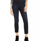 INC International Concepts Women's Curvy Skinny Ankle Jeans With Tummy Control Blue Size 0