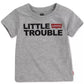 Levi's Daddy & Me Collection Baby Boys Little Trouble Graphic T-Shirt Silver Size 24MOS