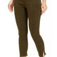 Alfani Women's Green Fringed Pants Green Size 14 Petite