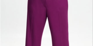 Calvin Klein Women's Plus Highline Pants Wine  Size 18W