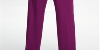 Calvin Klein Women's Plus Highline Pants Wine  Size 18W