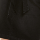 INC International Concepts Women's Paperbag Waist Denim Skirt  Black Size 18