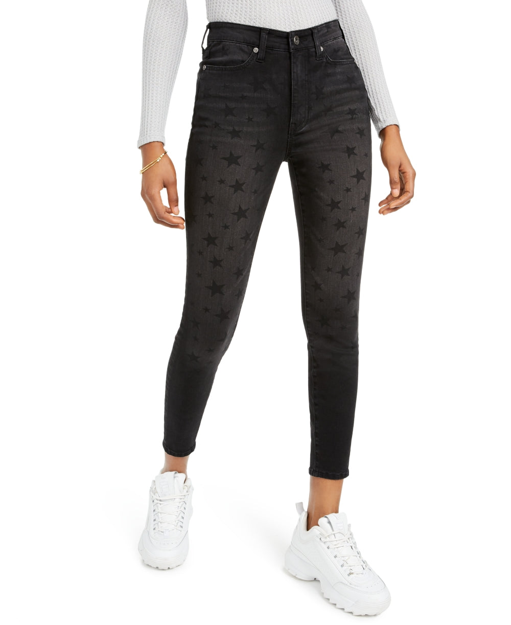 Kendall + Kylie Women's Star Skinny Ankle Jeans Charcoal Size 31