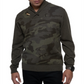 Sean John Men's Shawl Collar Camo Sweater Green Size S
