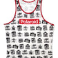 Polaroid Men's Camera Print Tank Top Black Size Medium