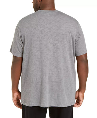 INC International Concepts Men's Patterned Short Sleeve Classic Fit T-Shirt Black Size 3XB