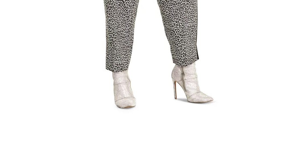 Rachel Roy Women's Plus Agatha Pants Gray Size 18W