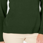 Karen Scott Women's Button Shoulder Sweater Green Size X-Large