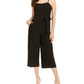 Q & A Women's Sweetheart Jumpsuit Black Size Small