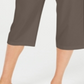 Karen Scott Women's Capri Active Wear Pants Brown Size Petite X-Large