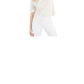 Style & Co Women's Textured Volume Sleeve Top White Size X-Large