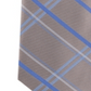 Kenneth Cole Men's Madras Plaid Billy Plaid Silk Slim Neck Tie Gray One Size
