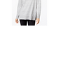 Maison Jules Women's Long Sleeve Pullover Sweater Grey Size X-Large