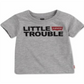Levi's Little Boy's Trouble Graphic T-Shirt Infant Crewneck Grey Size 12MOS