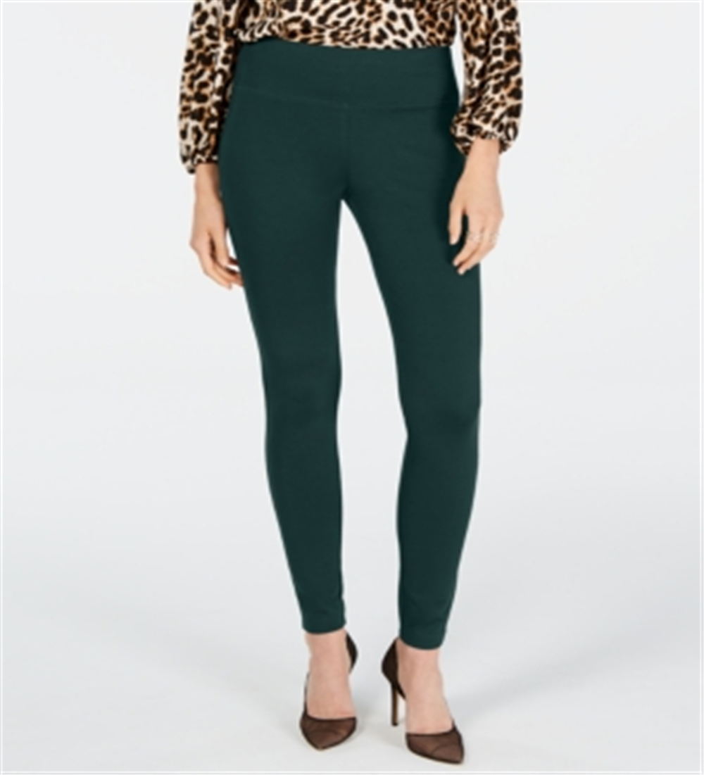 INC International Concepts Women's Seamless Leggings Green Size 2 Petite