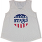 Style & Co Women's Graphic Print Tank Top  Ivory Size Small