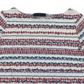 Karen Scott Women's Berry Print Top White Size Large
