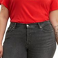 Levi's Women's Plus Tab Classic Perfect Tee Red Size 1X