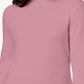 Karen Scott Women's Cotton Mock Neck Top Pink Size Small